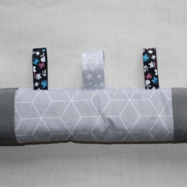 Bumper bar cover with tags ,gray