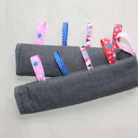 Bumper bar cover plain gray with tags