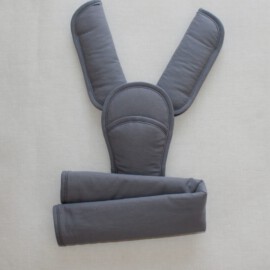 Bumper bar cover ,shoulder pads and crotch cover gray