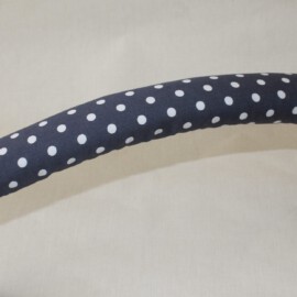 Bumper bar cover for Bugaboo  ,dots  gray