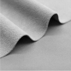 Softshell waterproof fabric  light gray