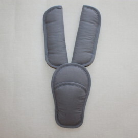 Shoulder pads & crotch cover,gray