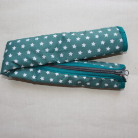 Bumper bar cover ,stars print on a petrol