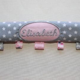 Bumper bar cover ,Stars print with name embroidered