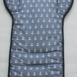 Liner for  "emmaljunga", anchors print gray