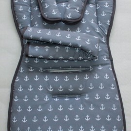 Set for  "Joie" ,anchors print gray