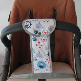 Crotch strap for stroller, Sea life
