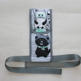 Crotch strap for stroller, cats