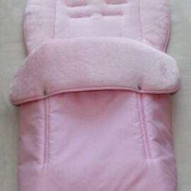 Buggy footmuff for "Joie " ,plain pink