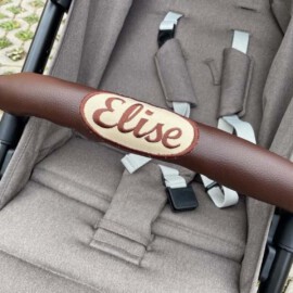 Bumper bar cover ,leather imitation with name