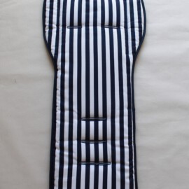 Liner for  "Emmaljunga", stripes print  blue