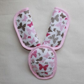 Shoulder Pads & Croth Cover " Butterfly"