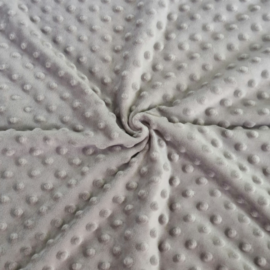 Fleece minky gray