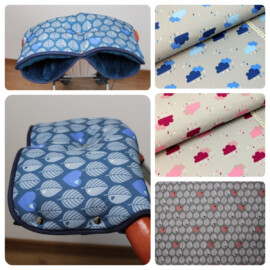 Waterproof hand muff  for your buggy