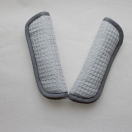 Shoulder Pads , Waffle fabric gray