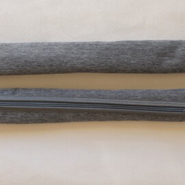 Handlebar covers ,Softshell waterproof fabric herringbone dark grey