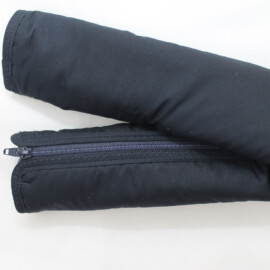 Handlebar cover ,plain black /Softshell waterproof fabric