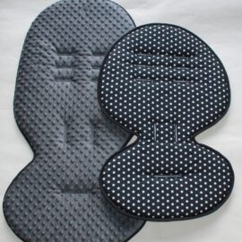 Seat liner for  "Phil & Teds Vibe "  ,stars print black