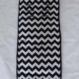 Seat liner  for  "Hartan"  or  "Teutonia", zigzag print