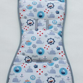 Seat liner for  "Babyzen YoYo" , sea life