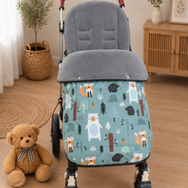 Buggy footmuff for "Cybex " , Softshell waterproof fabric mint