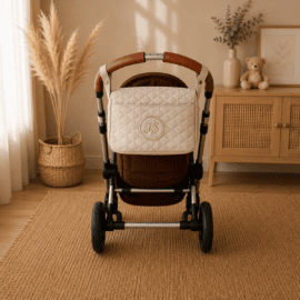 Waterproof universal stroller bag, fits all strollers ! beige