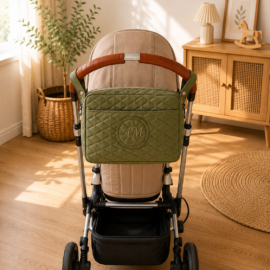 Waterproof universal stroller bag, fits all strollers ! khaki