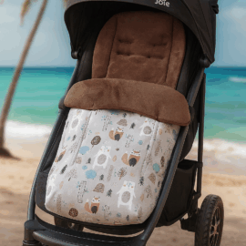Custom Footmuff for Joie Stroller – Waterproof Softshell & Fleece