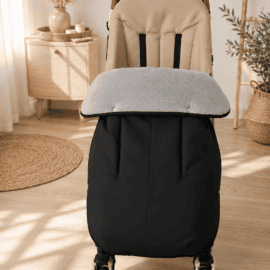 Waterproof! Foot Cover for Buggy ,black/gray