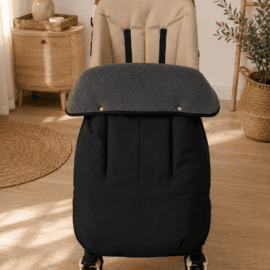 Waterproof! Foot Cover for Buggy ,black/dark gray