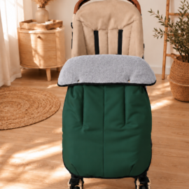 Waterproof! Foot Cover for Buggy ,green/gray